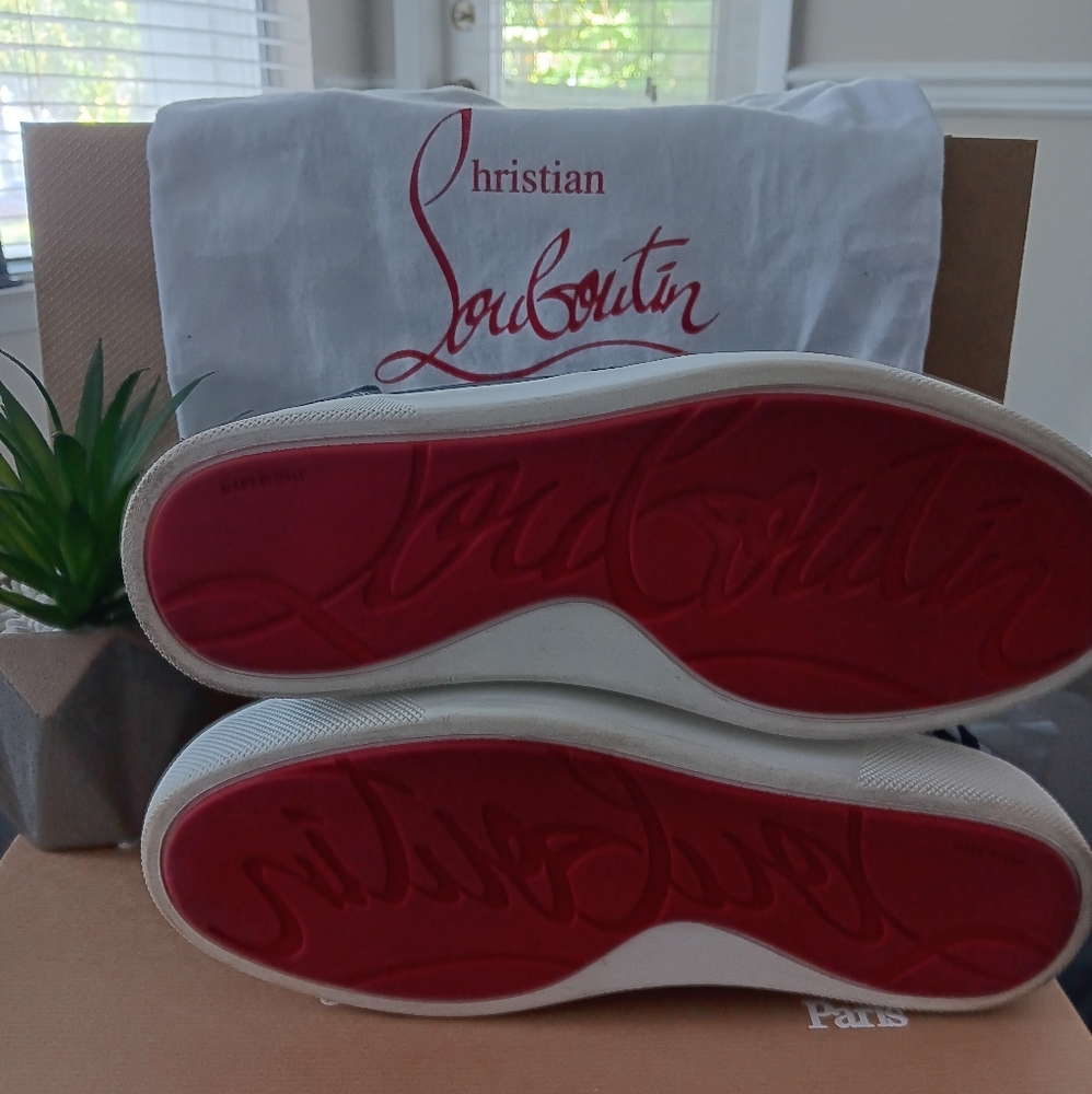 Christian Louboutin Happyrui Sneaker EUC - Picture 10 of 11